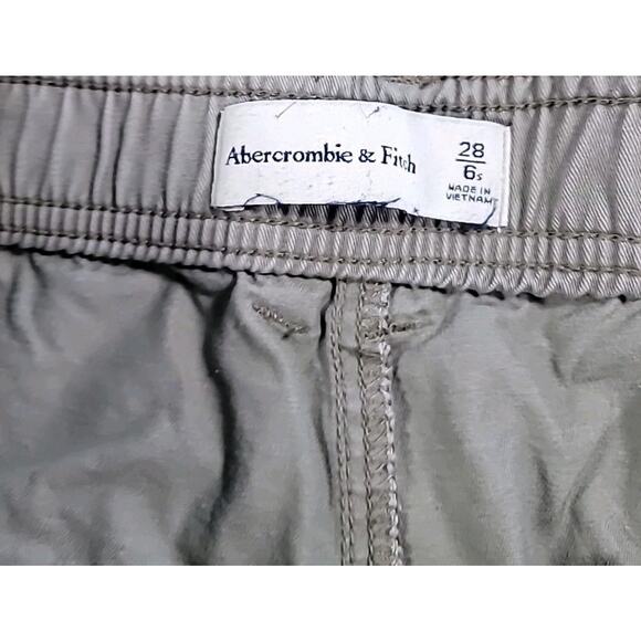 Abercrombie & Fitch Gray Cargo Utility Pants 6S EUC Grunge Gorpcore - Picture 4 of 10